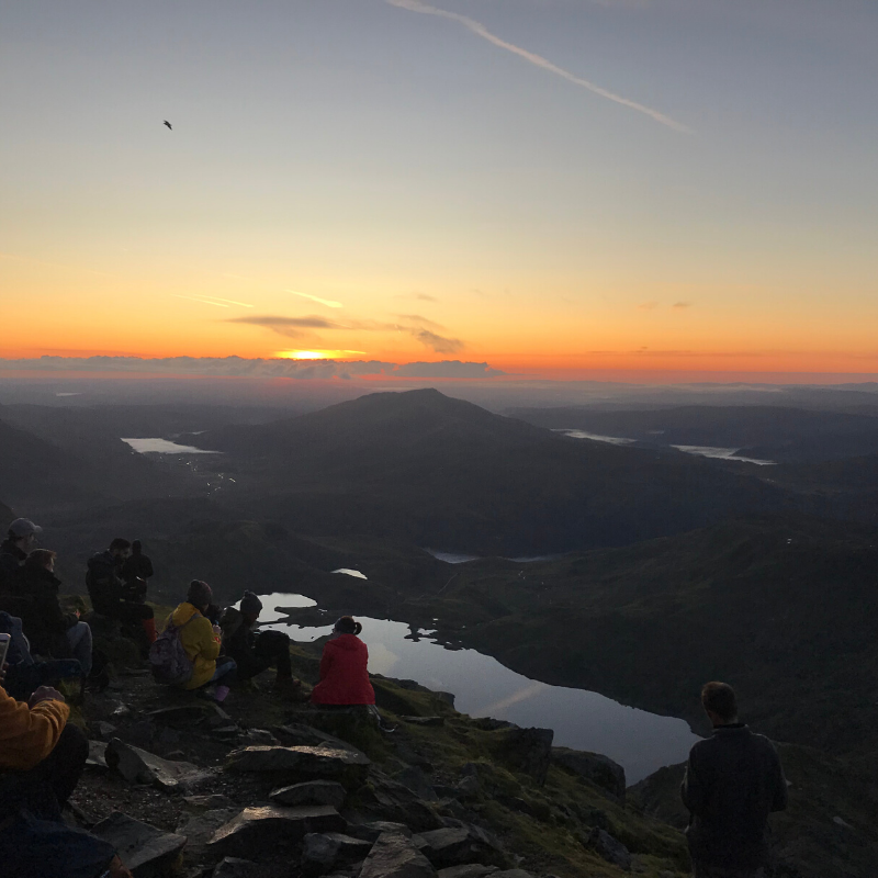 snowdon night trek