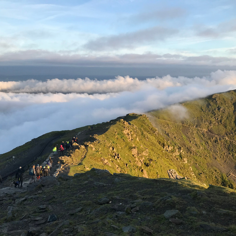 snowdon night trek