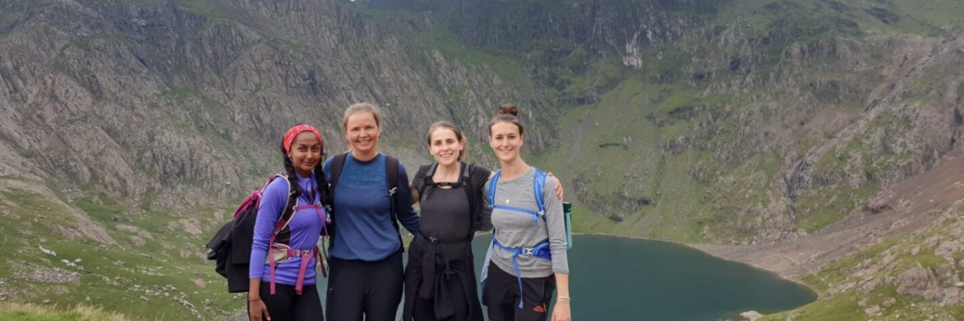 Group photo on the National 3 Peaks Challenge