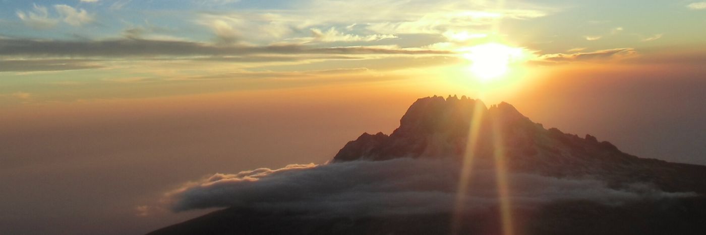 Sunrise on Kilimanjaro