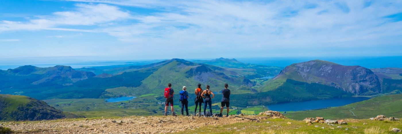 Mountains on Snowdonia