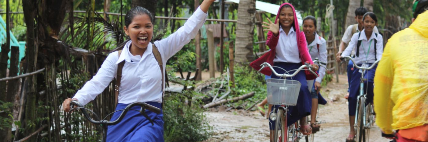 Vietnam to Cambodia Cycling