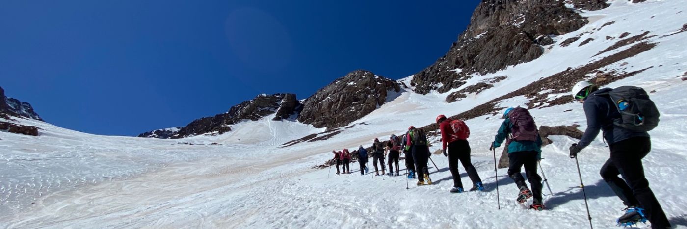 Climbing Mt Toubkal