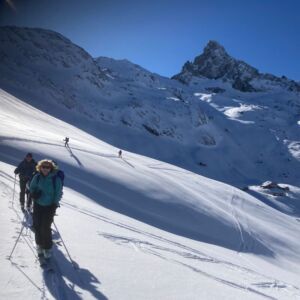 Intro to Ski Touring French Alps Hut-to-Hut Adventure